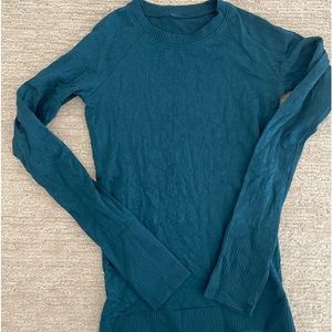 Lululemon -Dark blue long sleeve -worn twice